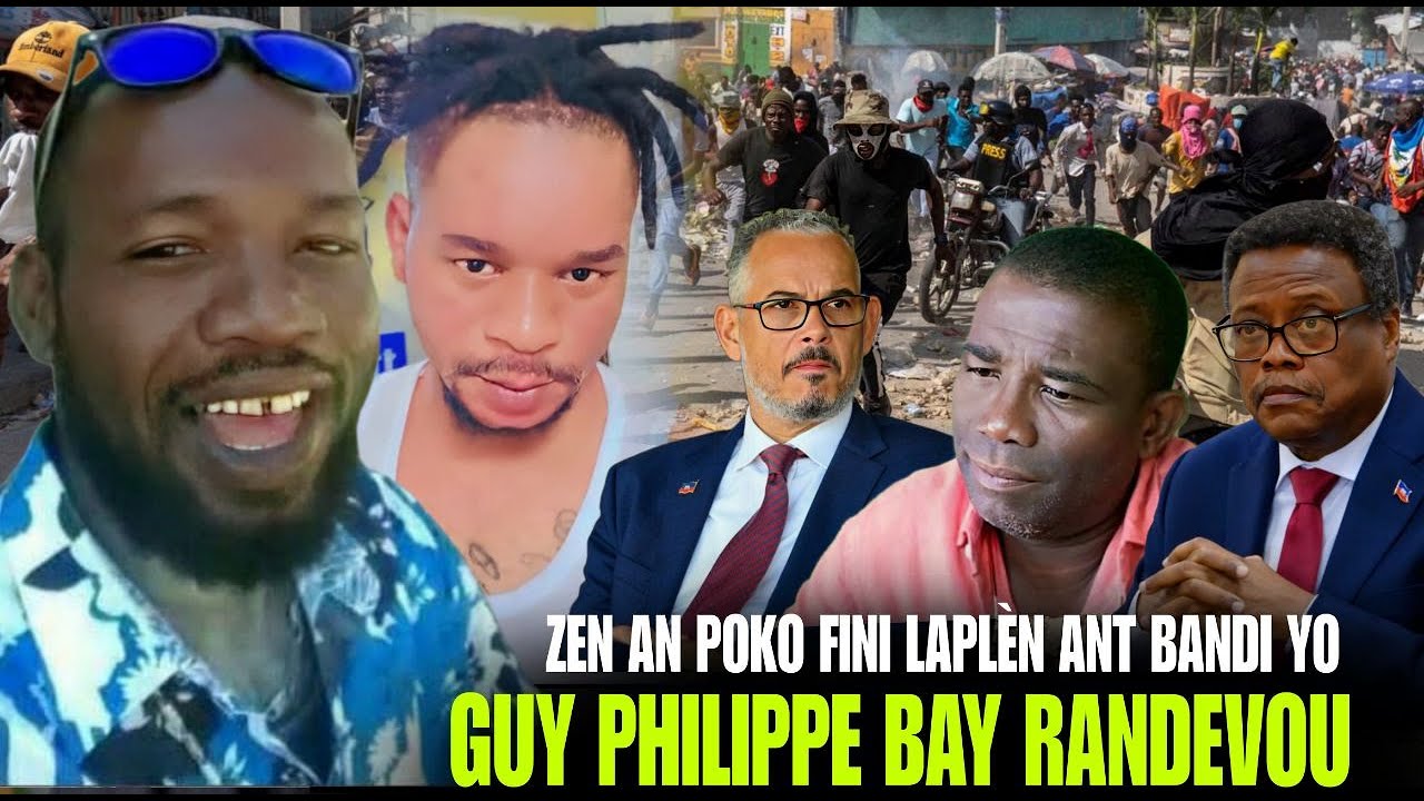 Zen Chen Mechan ak Lanmo san jou pi red, Fritz Jean denonse Alix Fils-Aimé, Guy Philippe frape fò !