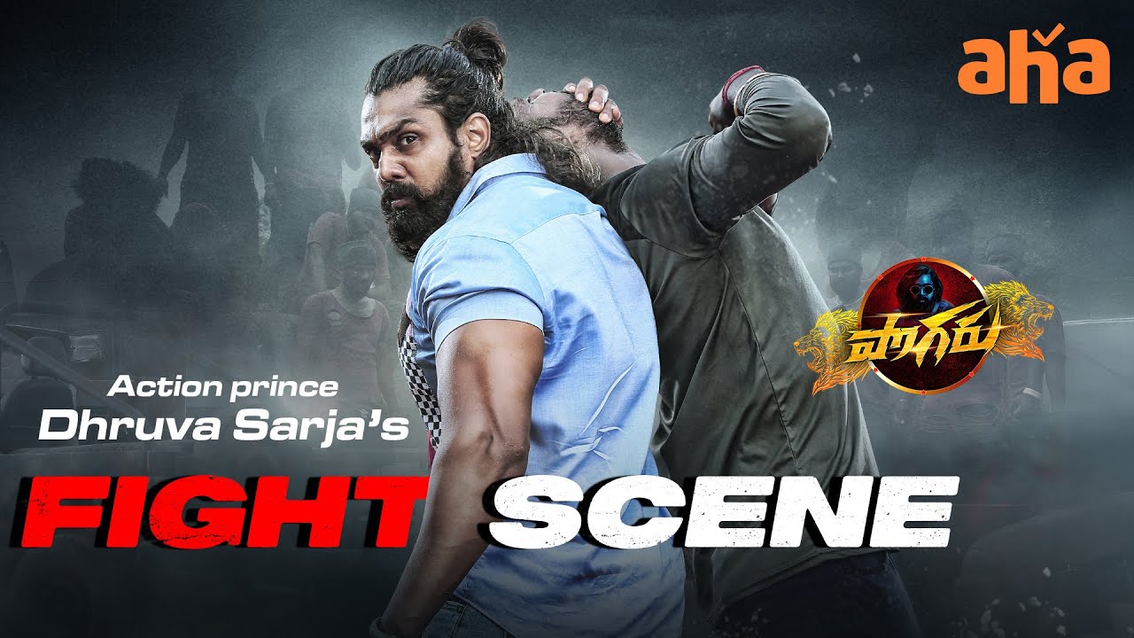 Pogaru Telugu Movie Scenes | Dhruva Sarja’s Fight Scene | Latest Telugu Hit Movies | Aha