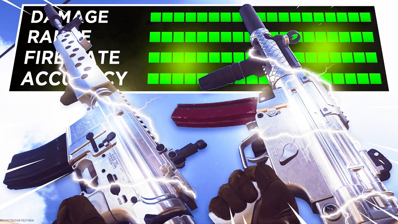 THIS is why you use the M4A1 & MP5 in MULTIPLAYER..(MODERN WARFARE)