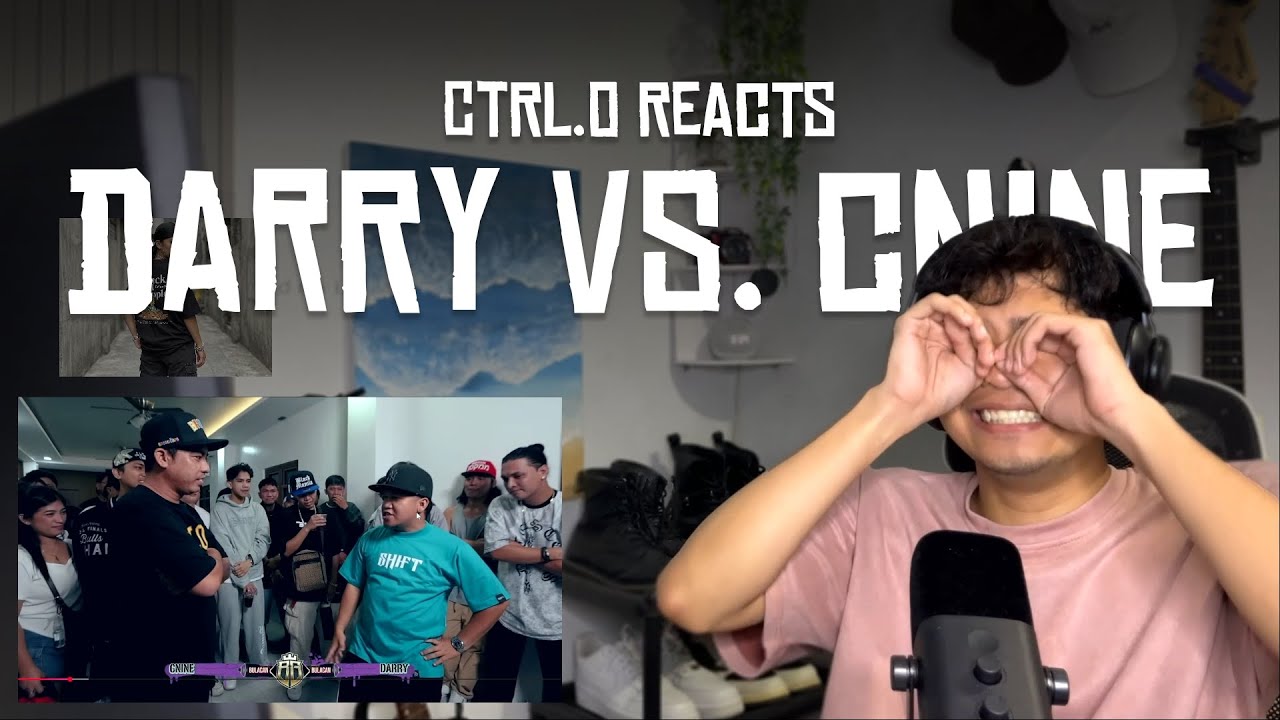 CTRL.O Reacts | Rap Battle Reaction Video | Bargain - Darry vs. Cnine