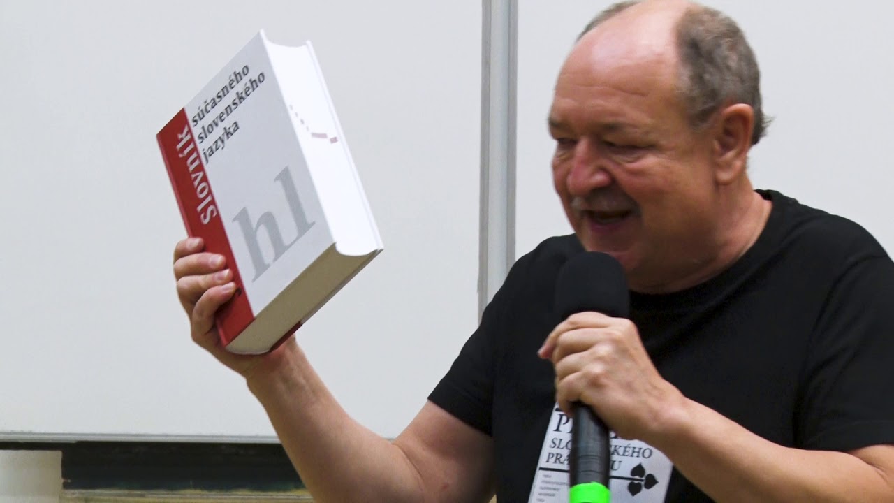 O slovenčine, p&iacute;san&iacute; a hravej tvorbe s jazykom - Daniel Hevier