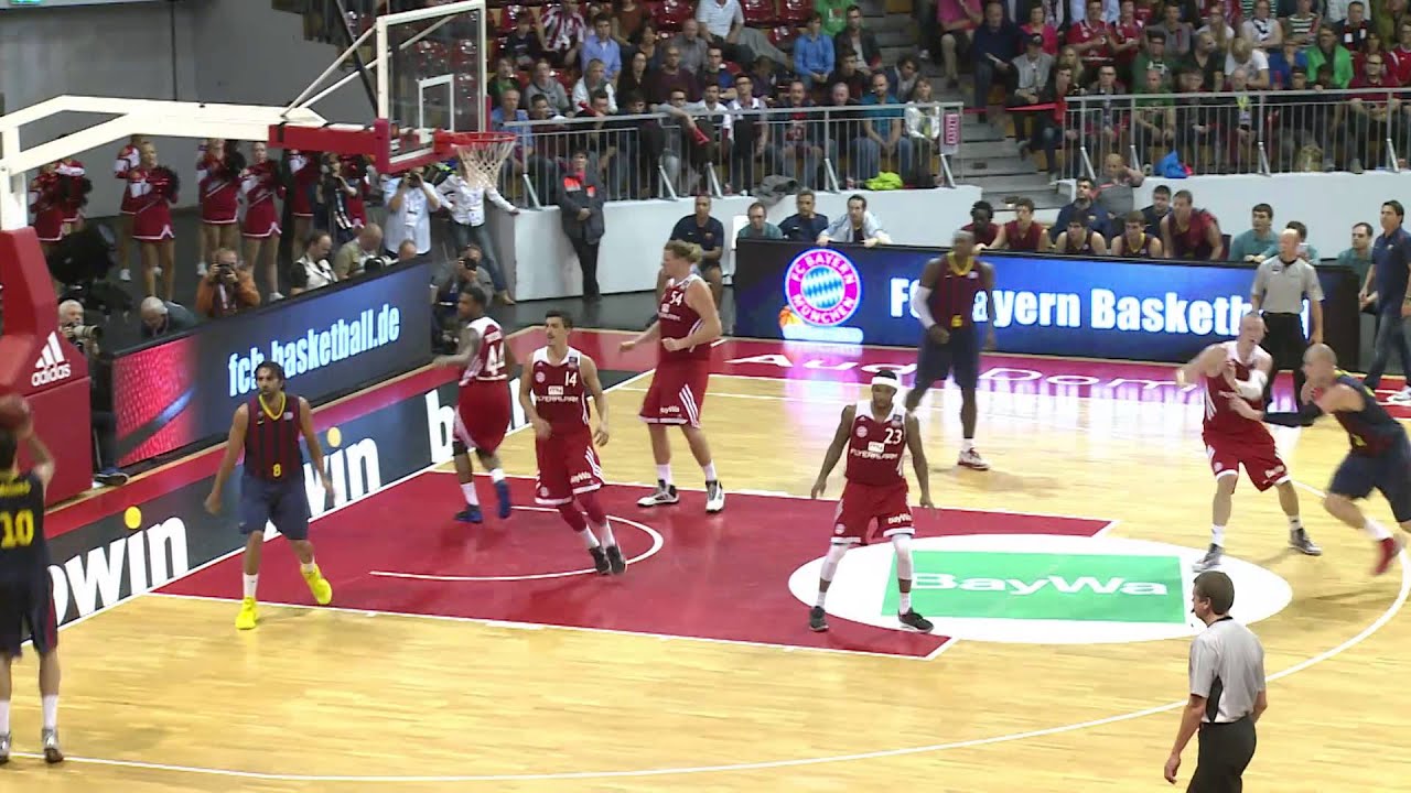 Pre-Season-Highlight FC Bayern Basketball vs. FC Barcelona (78:85)