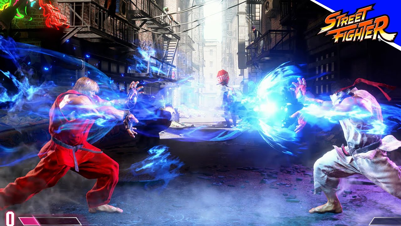 Street Fighter 6 - Ryu vs Ken Classic Skins | Gameplay Ultra Graphics