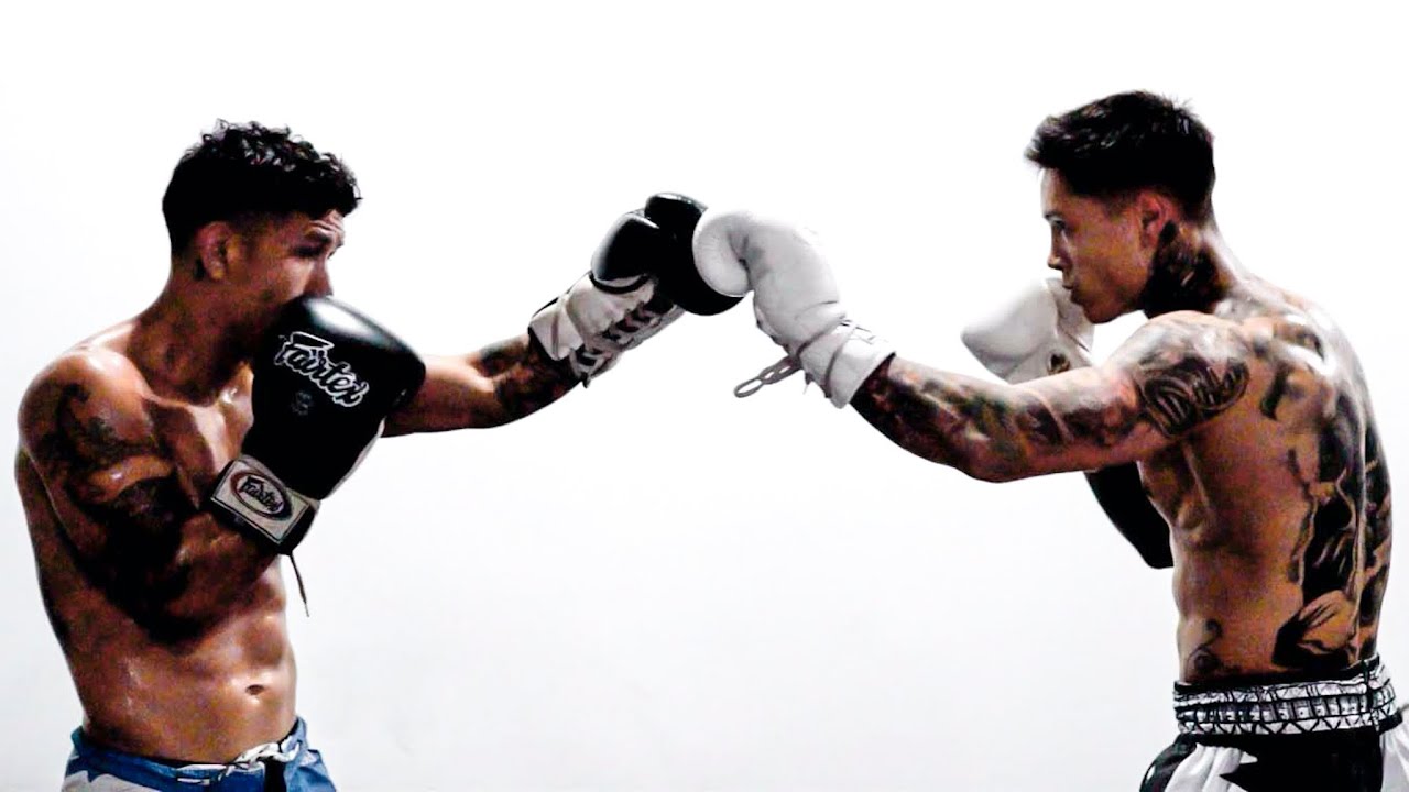 Chris Heria - First Time Sparring Muay Thai