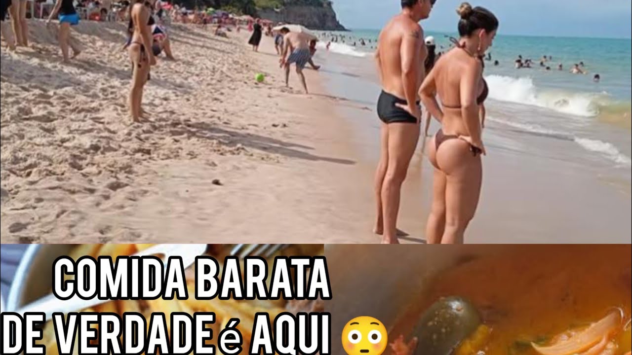 Praia Lotada de TURISTA nesse Dia de Sol Quente 🥵 Todo mundo Faturando Bares todos Lotados 🏖️👏