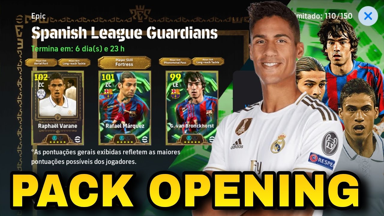 PACK OPENING CONTRATANDO O VARANE NO EFOOTBALL 2026