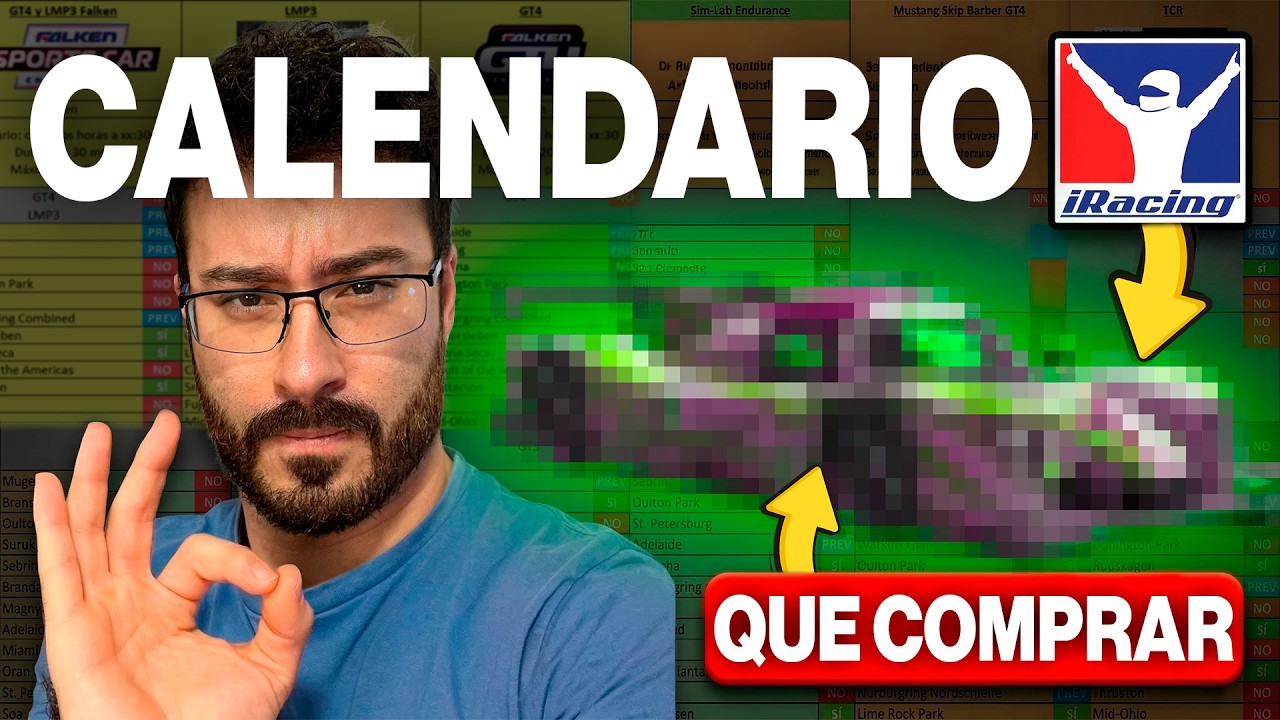 Qué COMPRAR en iRacing Temporada 2 (2026) ✅ Calendario y Guía Definitiva