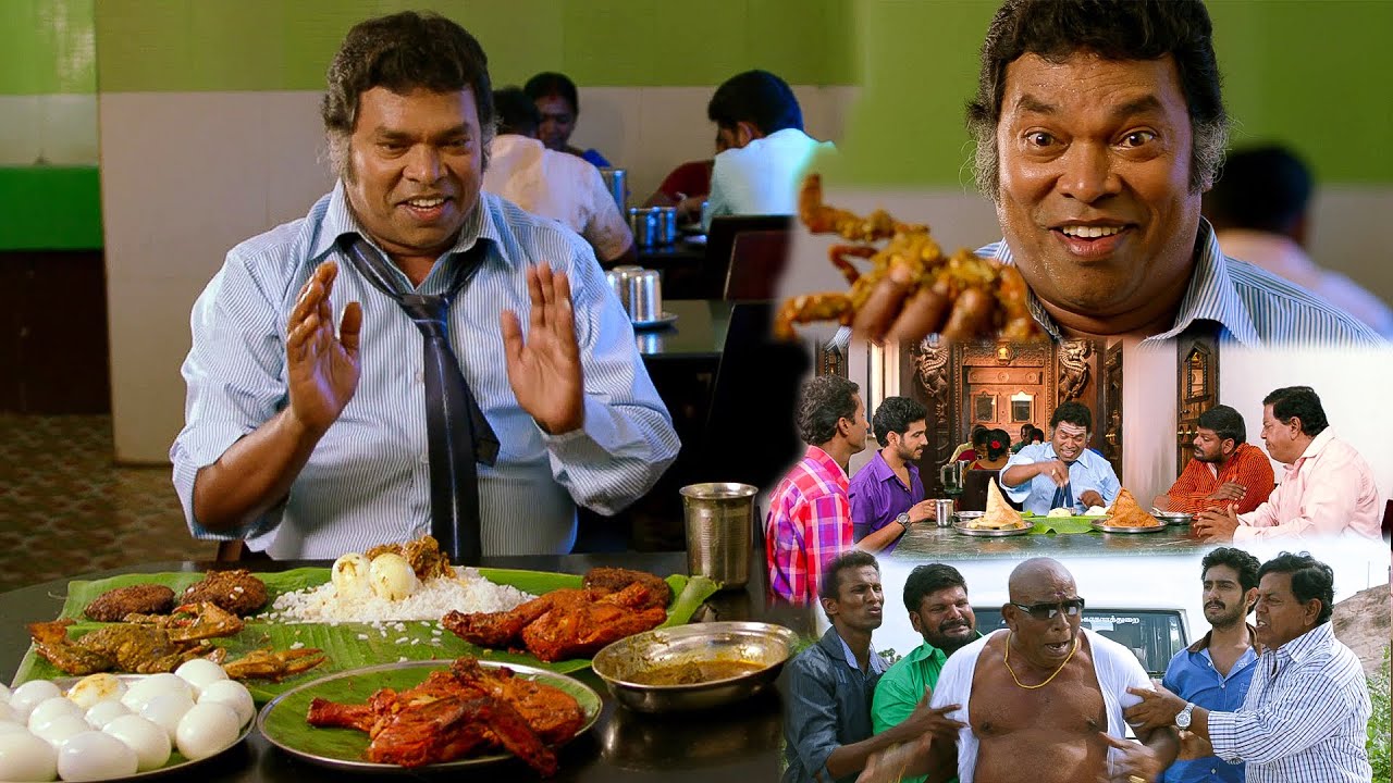 ஓ ! இதுதான் உனக்கு அளவு சாப்பாடா .. இன்னைக்கு ஒரு புடி #kanjakaruppu #mayilsamy  Comedy Video Food
