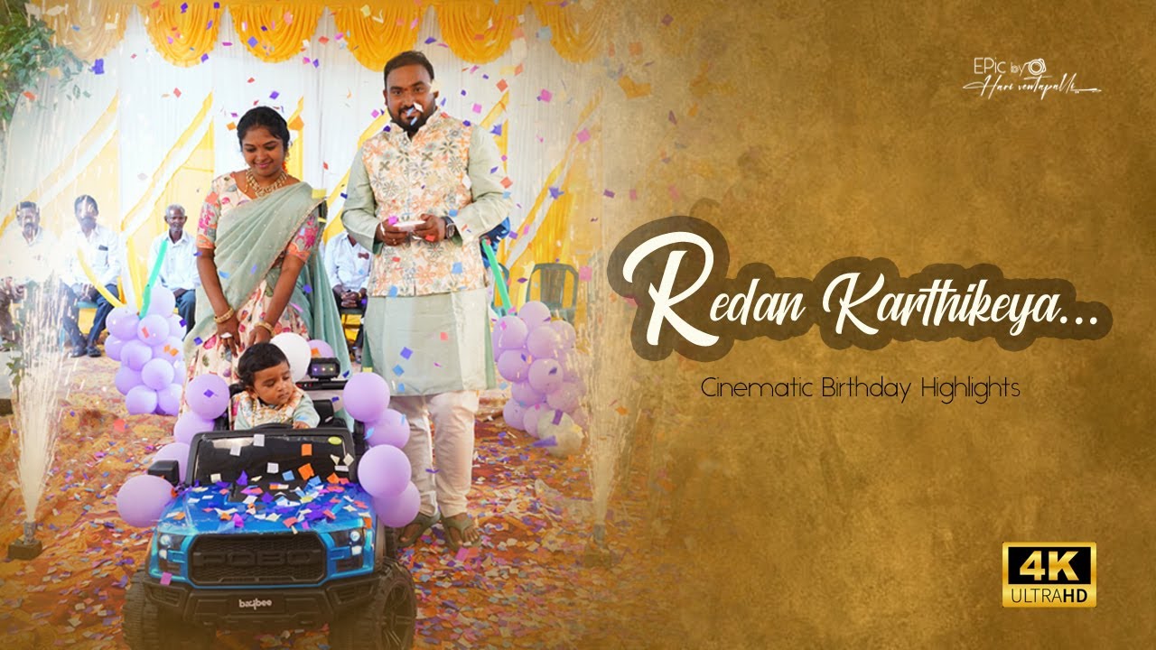 Redan Karthikeya..| Birthday Highlights Telugu in 4K || Epicby Hariventapalli ||9493078753
