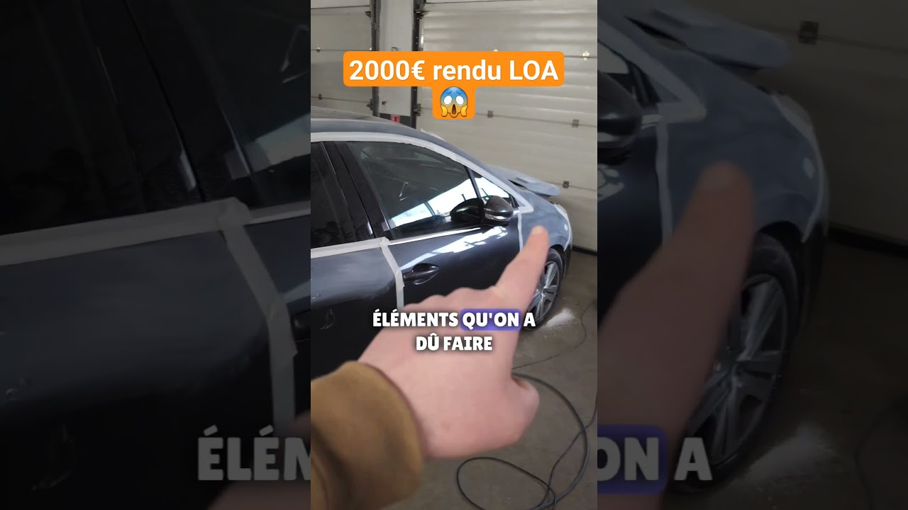 Rendu LOA qui aurait pu mal se passer pour notre cliente,Hesite pas a t'abonner pour ne rien rater