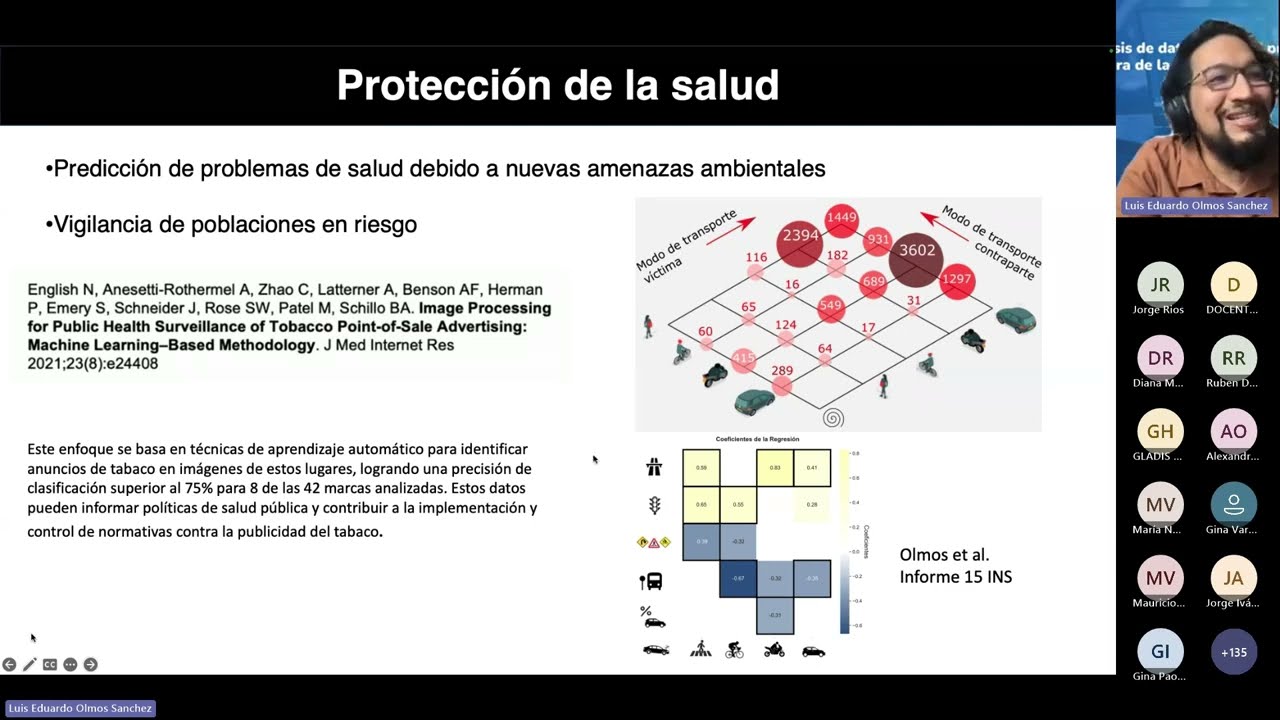 Análisis de datos en salud pública en la era de la IA