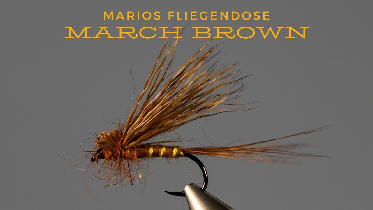 Marios Fliegendose - March Brown - Märzbraune