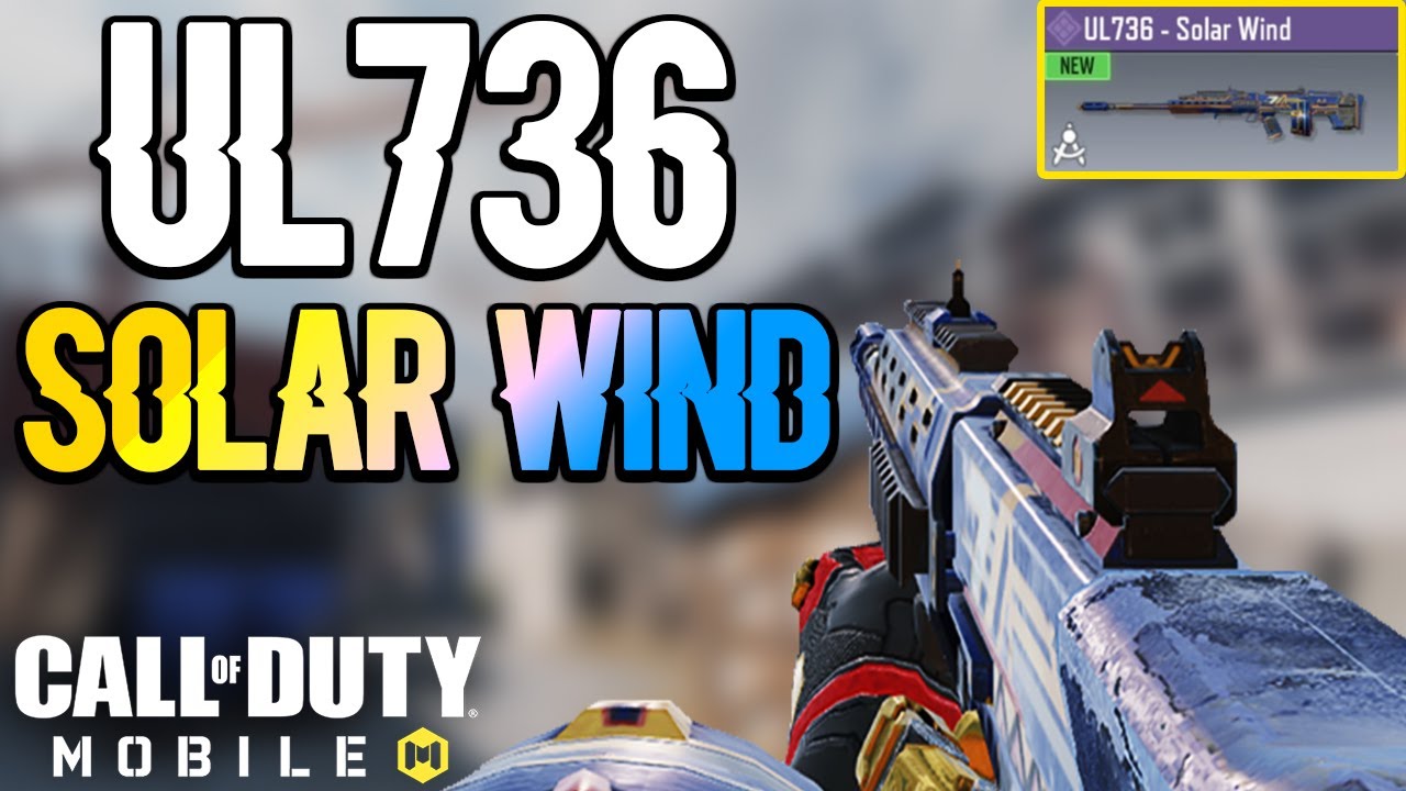 *NEW* UL736 SOLAR WIND BLUEPRINT GAMEPLAY in CALL OF DUTY MOBILE | Season 14 Credit Store Update |