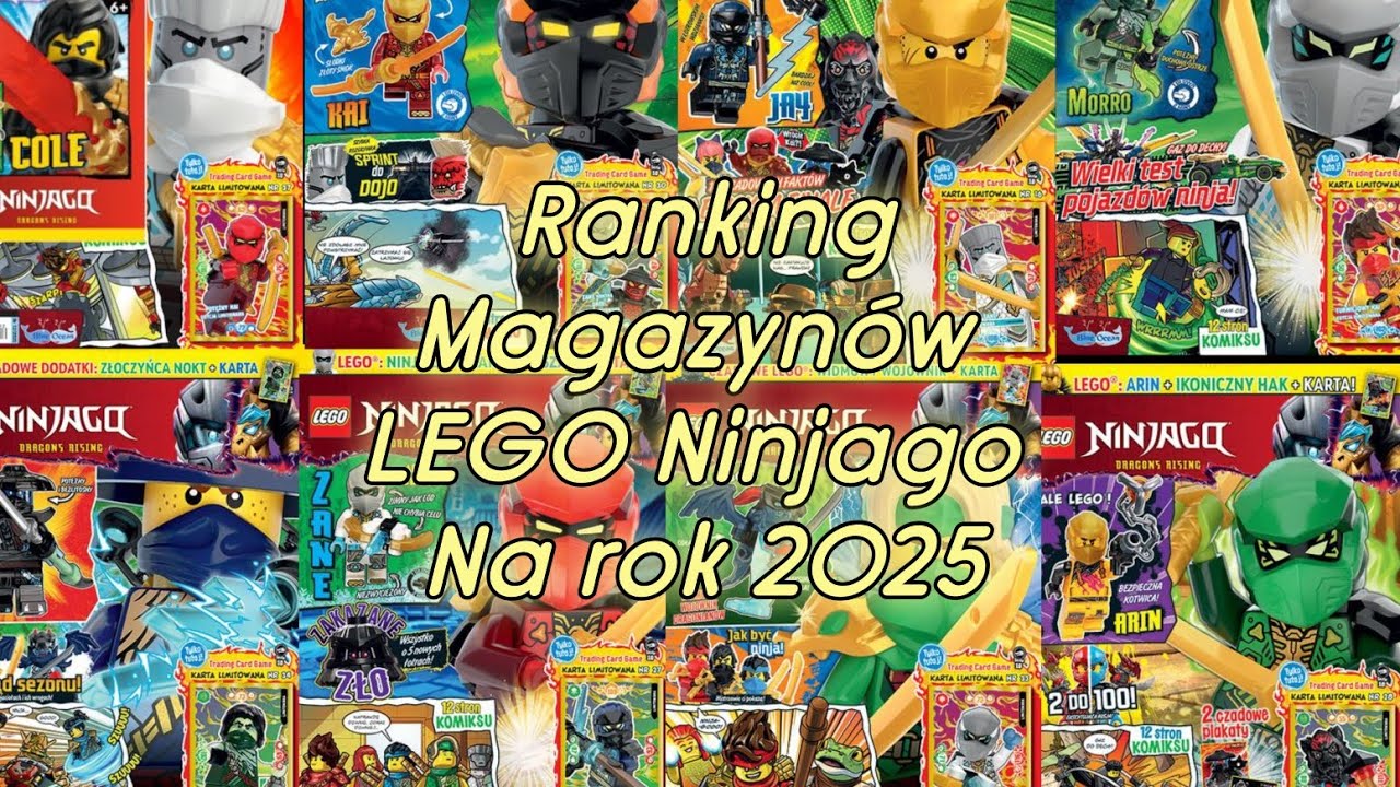 Ranking Top 12 Dodatków do Magazynu Lego Ninjago na rok 2025