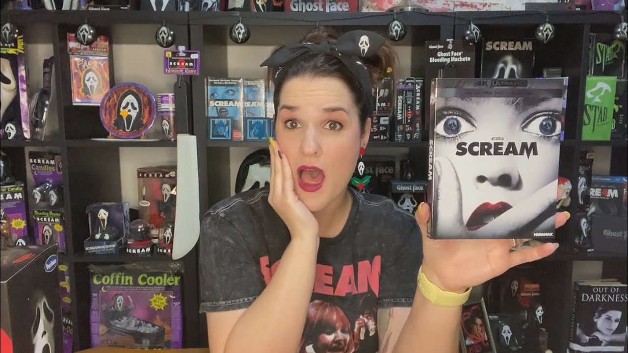 Scream Collection Series: Anniversary Blu-Rays, Bobbleheads, Jewelry & Bags