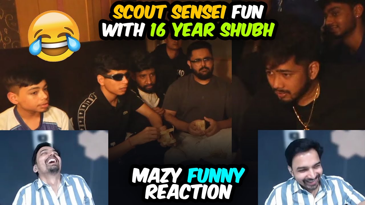 Mazy's Funniest Reaction to Scout Sensei ESL Lan Fun 😂