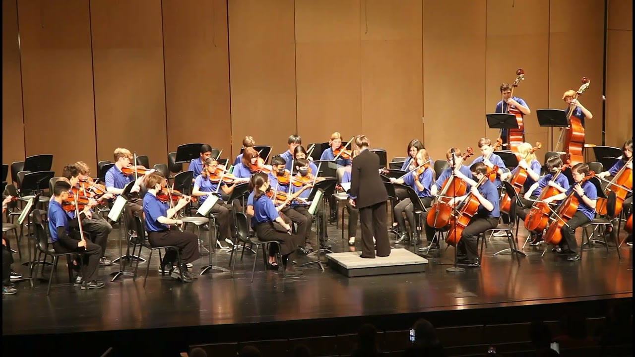 Des Moines Symphony Youth Philharmonic Spring Concert 2022 - Leavitt Ose Shalom (opening solo)