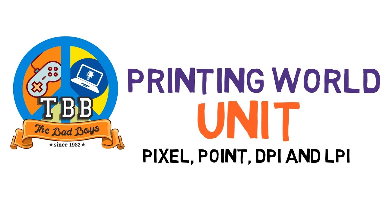 Printing World - UNIT (pixel, point, DPI, and LPI)