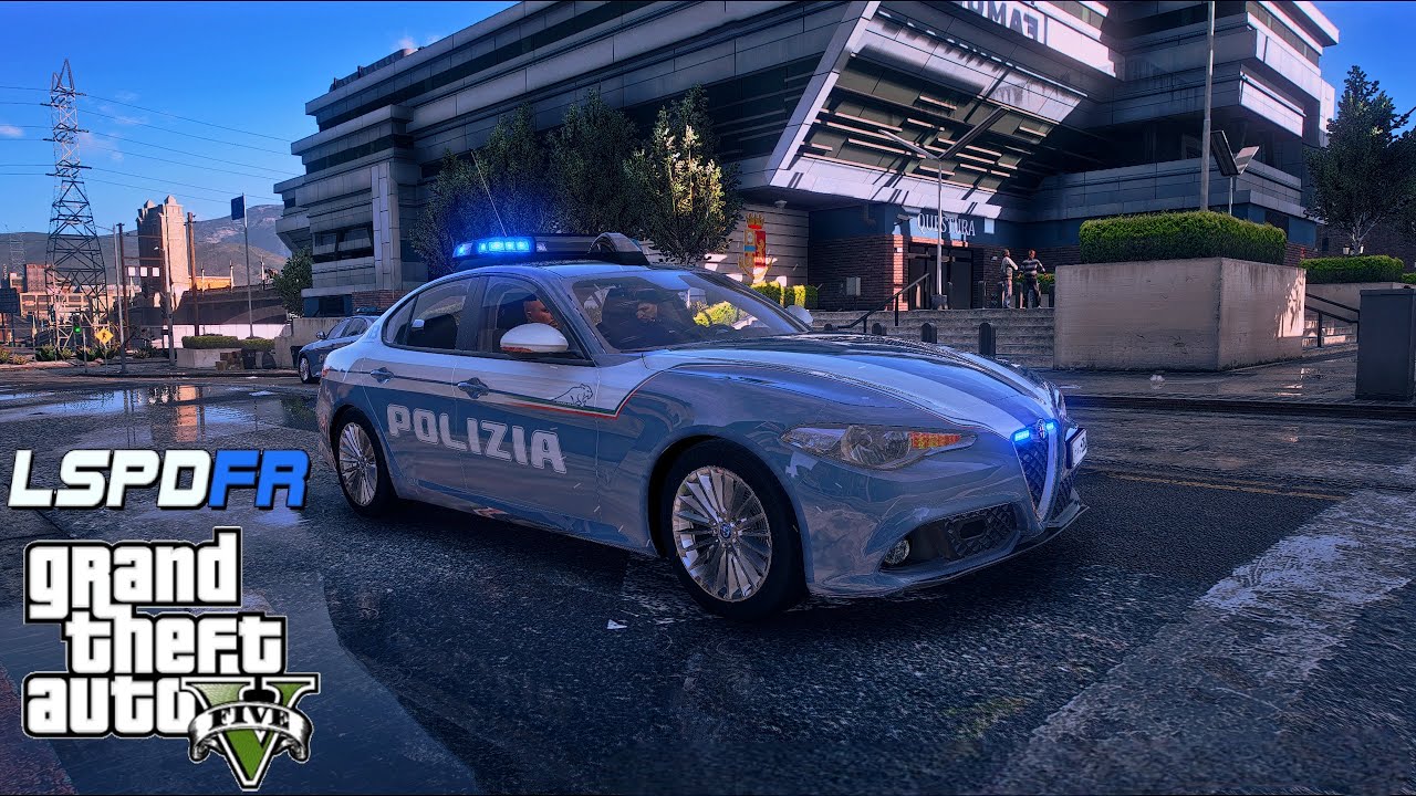 | GTA V LSPDFR ITA | POLIZIA SQUADRA VOLANTE SALVA VITE A LOS SANTOS