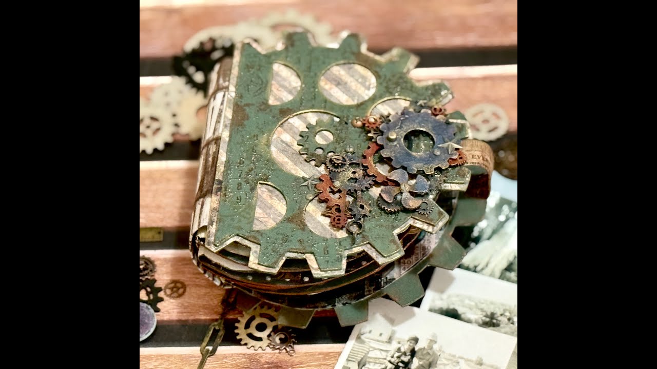 Steampunk Album flip through
