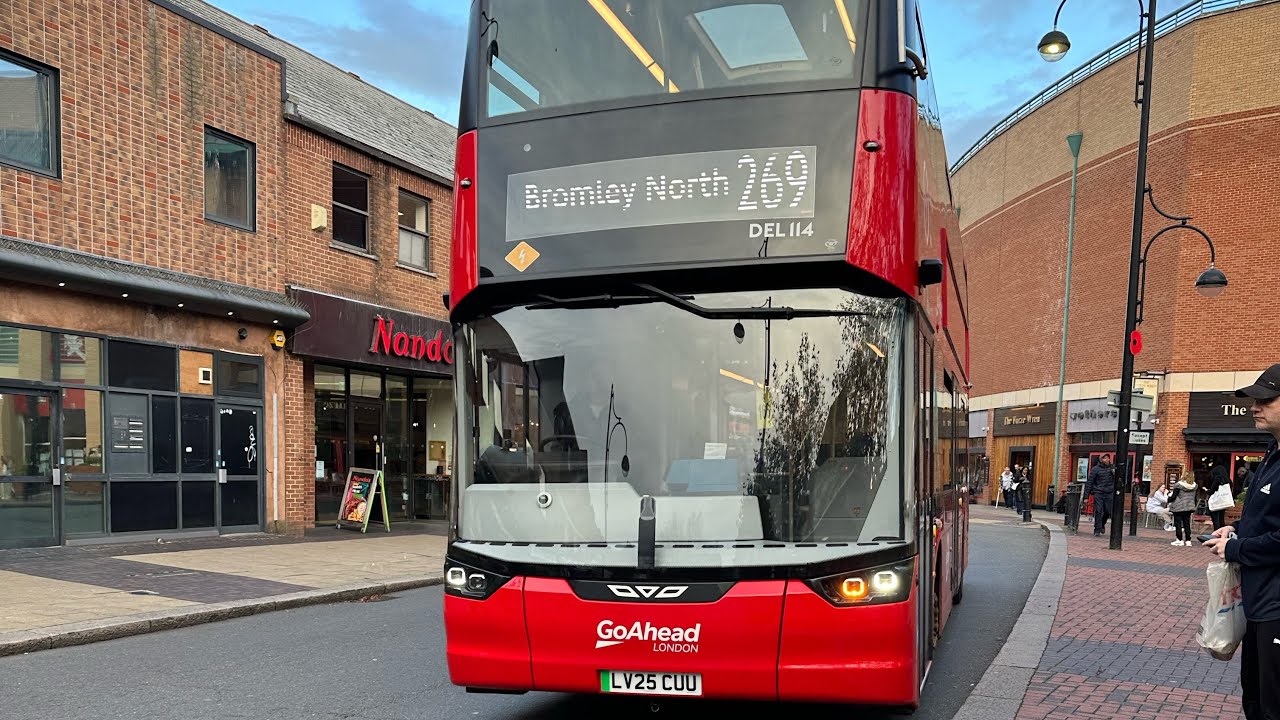 *LV25 CUU*Go Ahead London 25Reg Wright Streetdeck Electroliner 