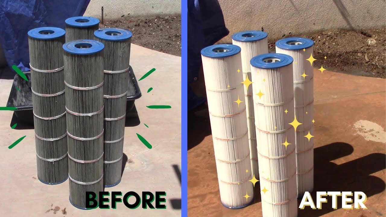 How to clean a Jandy CL580 swimming pool cartridge filter