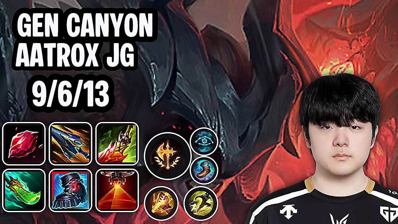 GEN Canyon Aatrox Jg SoloQ Replay 20251202