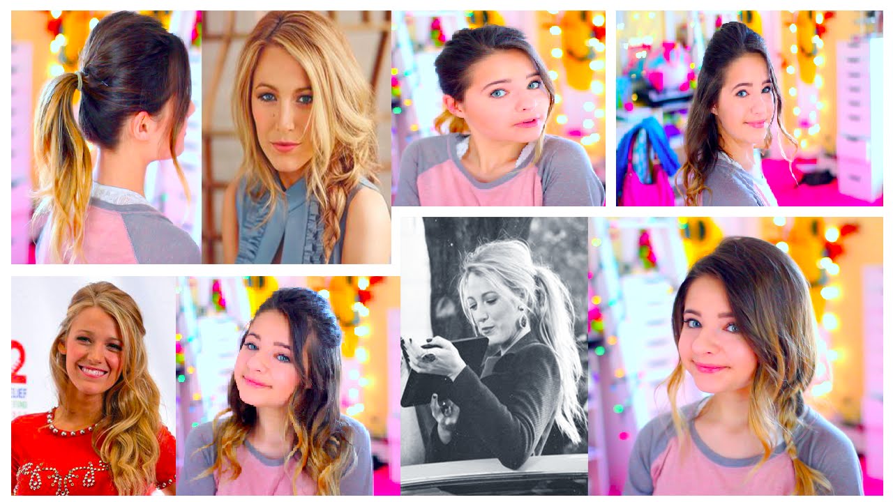 Cute and Easy Hairstyles- Blake Lively Inspired!