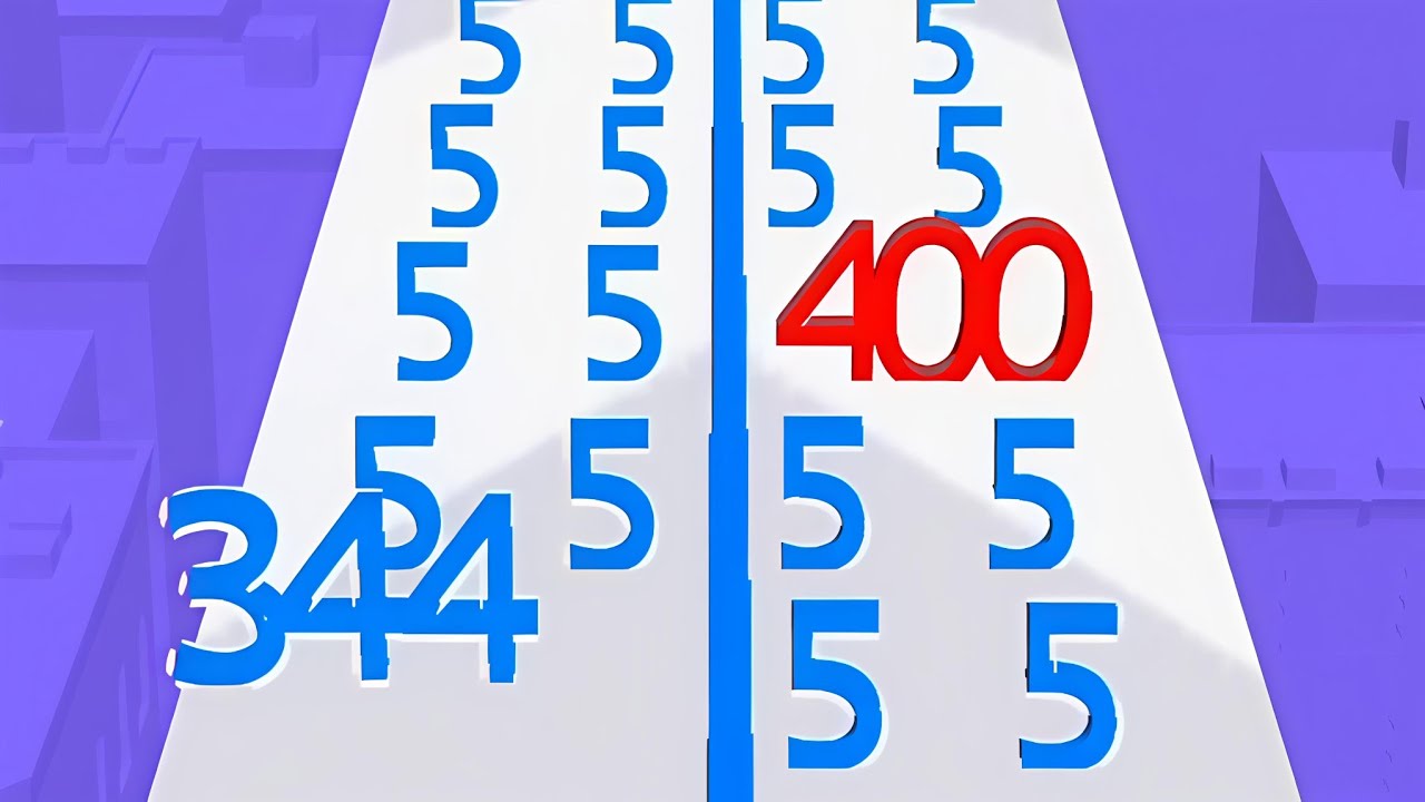 Number Merge Challenge fast collection ASMR walkthrough gameplay 