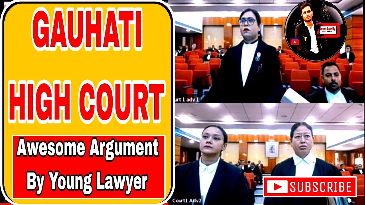 Awesome Argue by young lady LAWYER #gauhatihighcourt #live #argument