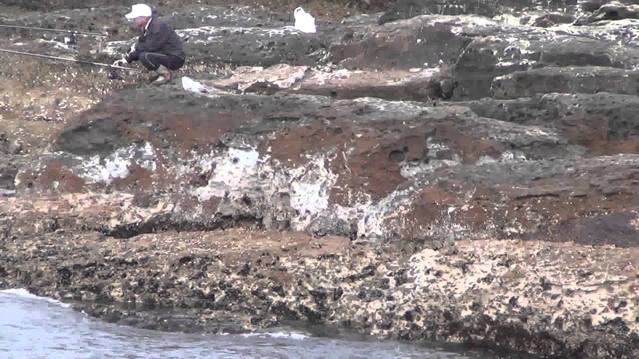 和歌山県白浜町人気地磯　コミゾレ　釣り場紹介　釣太郎