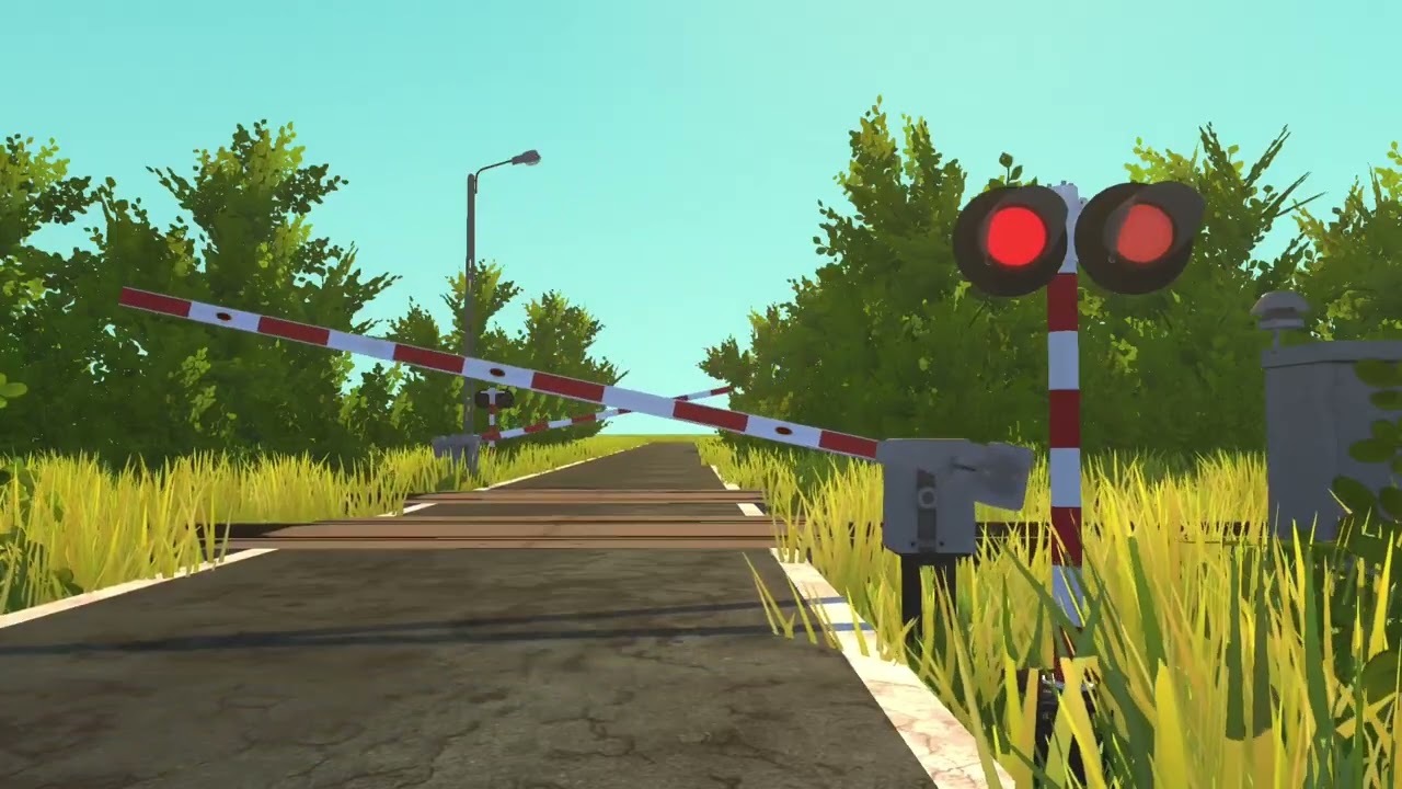 Przejazd kolejowy - Kęty Łupowskie ul. Towarowa (Scrap Mechanic)