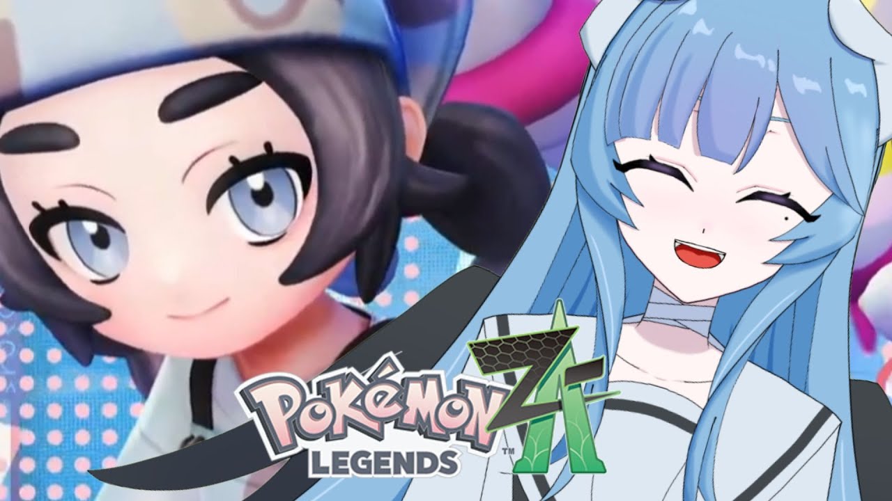 【Pokémon LEGENDS Z-A】アンシャが可愛すぎる件について【＃新人Vtuber】