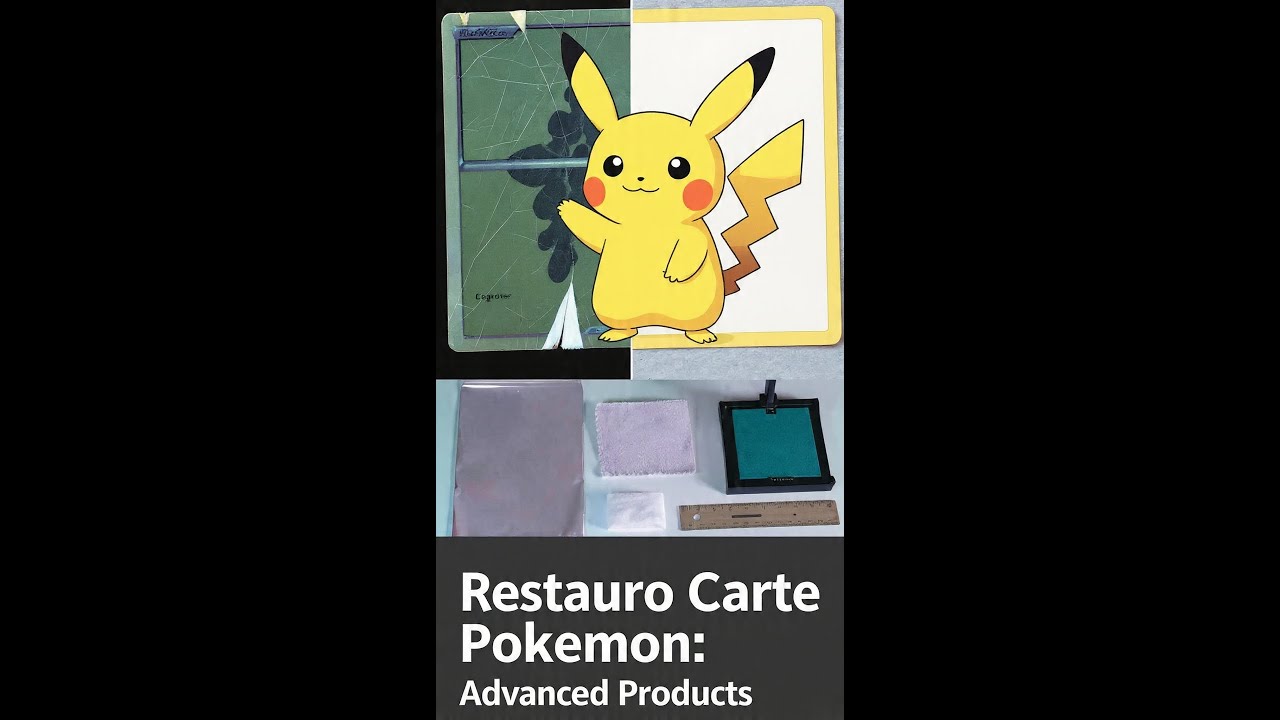 Cos'è il restauro delle carte Pokémon? Prodotti avanzati
