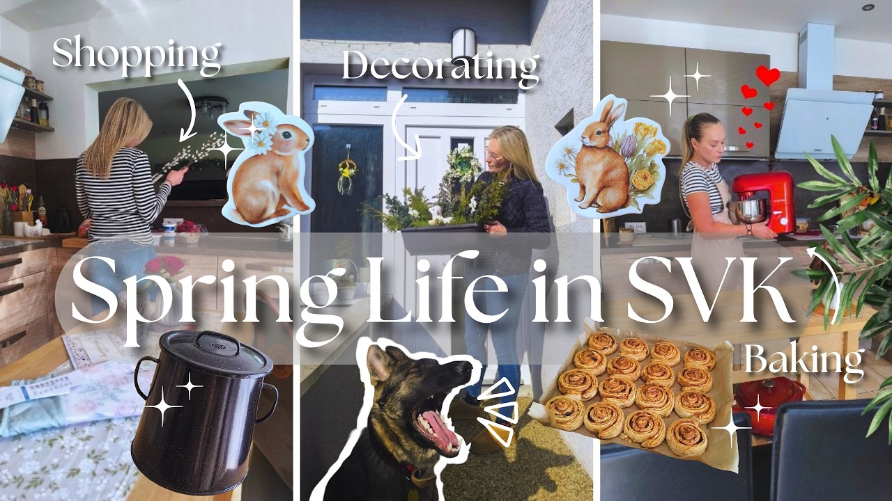 Spring Life in SVK | inTHEmiddle of Traditional Cooking 🍲| Easy Recipes | Shopping at PEPCO & Billa🛒