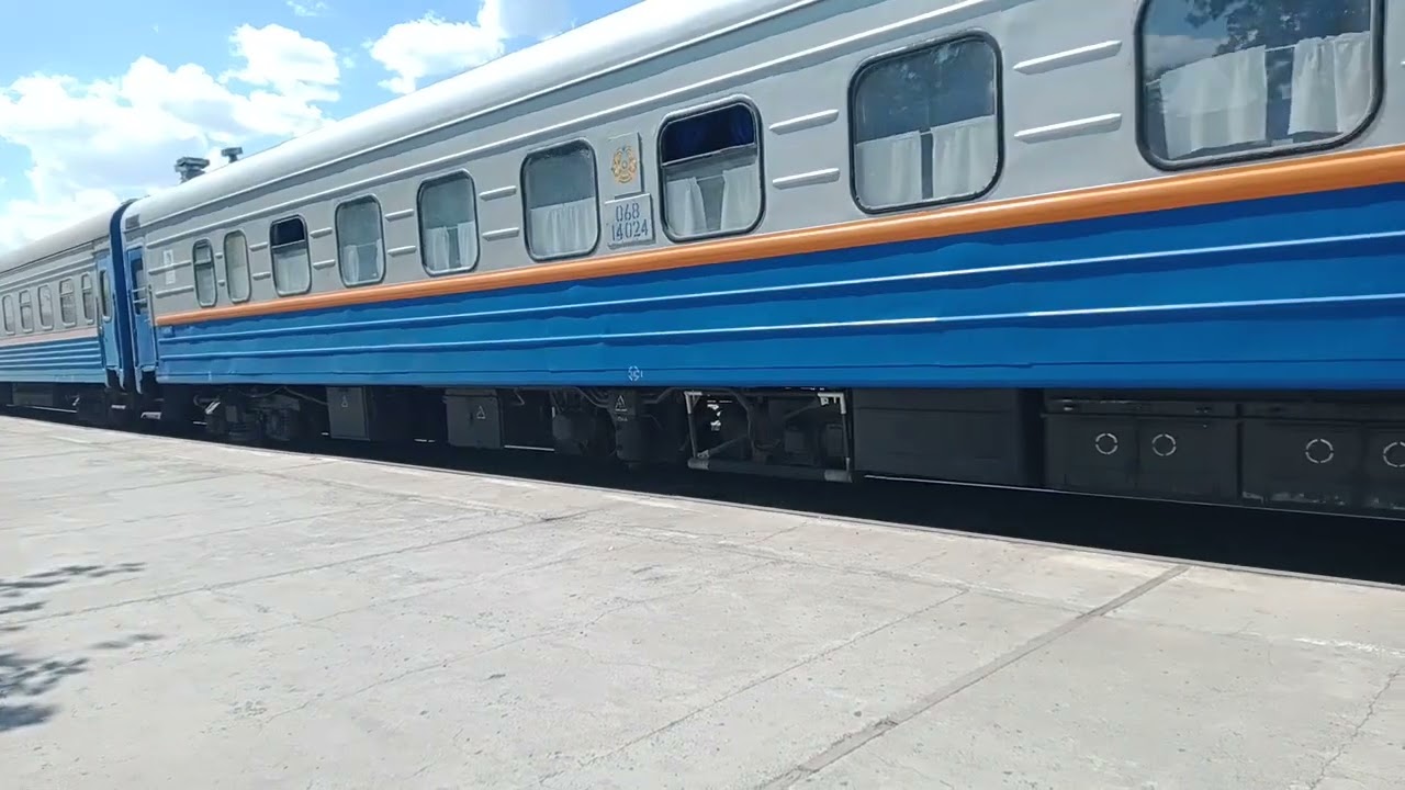 Тэп33а-0034 Семей-Кызылорда.Отправляется с вокзала город. Семей Правый Берег:Хроника КТЖ