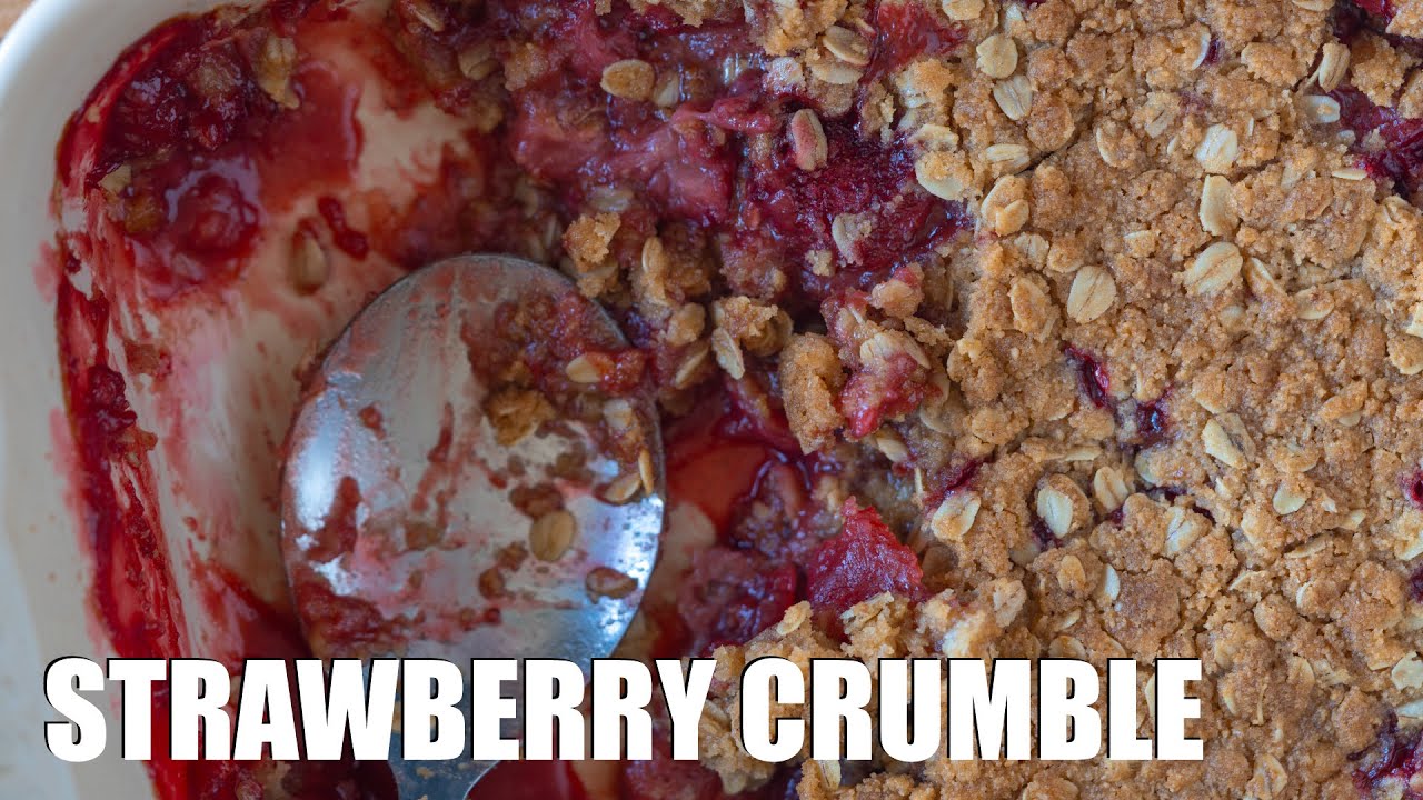 The Ultimate Strawberry Crumble recipe!