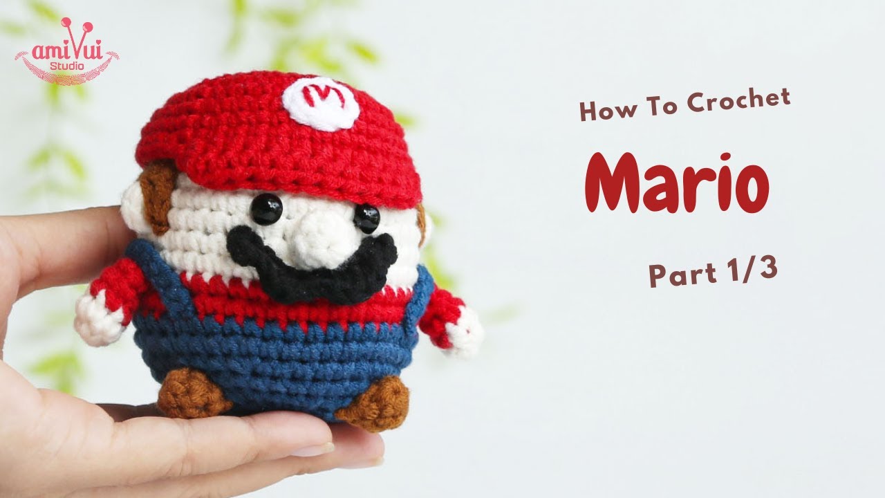 #247 | Mario Amigurumi (1/3) | How To Crochet Animals Amigurumi | @AmivuiStudio