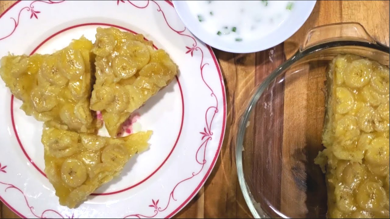 Steamed Banana Cake - Popular Cambodian Recipe