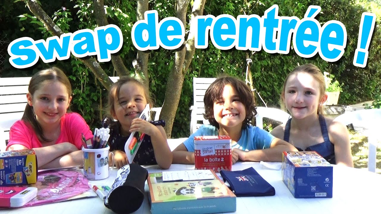 BACK TO SCHOOL : SWAP de RENTREE avec LE MONDE de MAE & DEMO JOUETS !