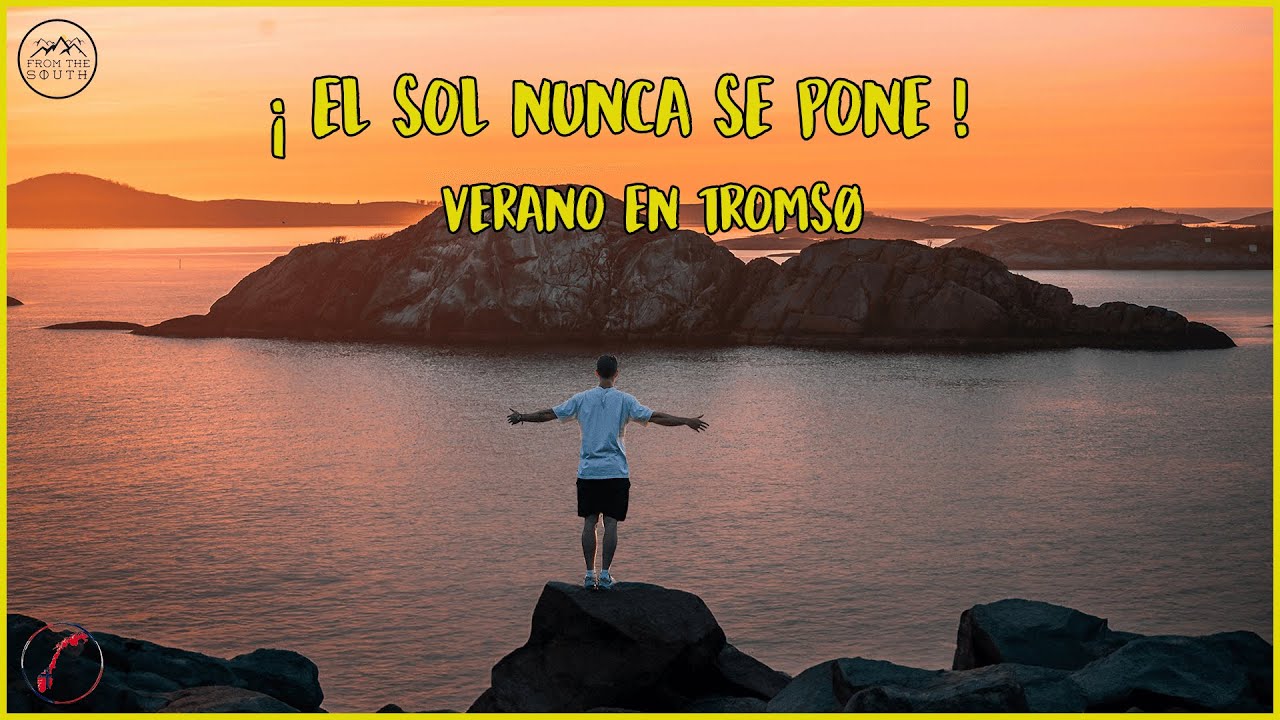 ¡No anochece nunca! 🌞 Así se vive el SOL DE MEDIANOCHE en Noruega | Vlog desde Tromsø 🇳🇴 #1