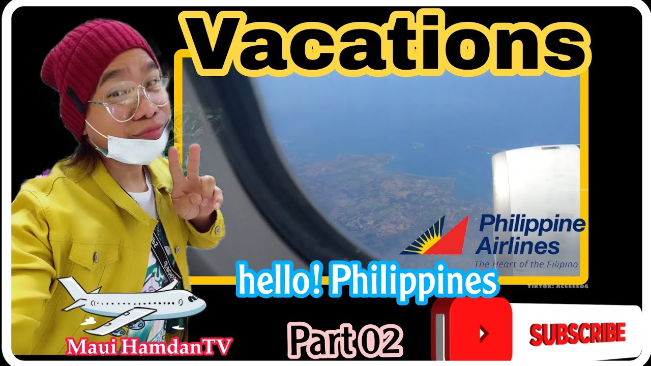 My Flight from King Khaled International Airport Riyadh -Manila NAIA Philippines (vacation) Part 02