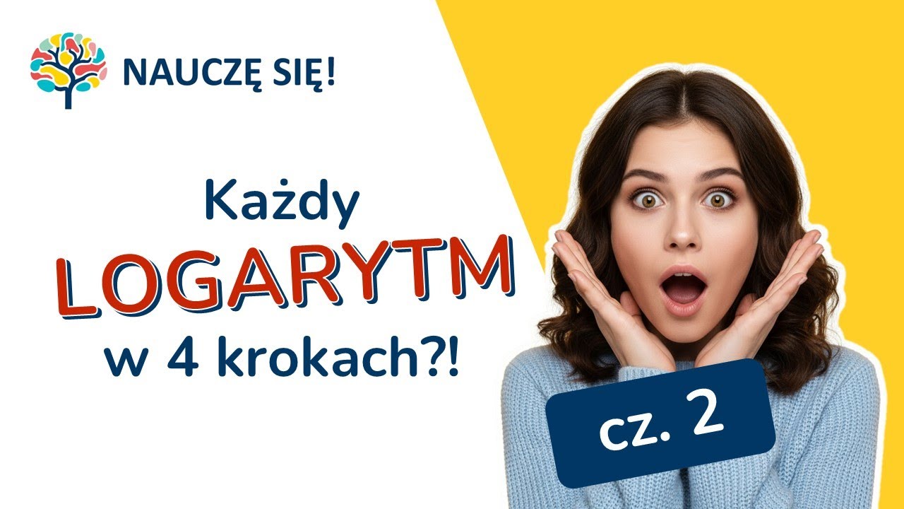Jak rozwiązać każdy logarytm? 2 WAŻNE przypadki na KOŃCU!