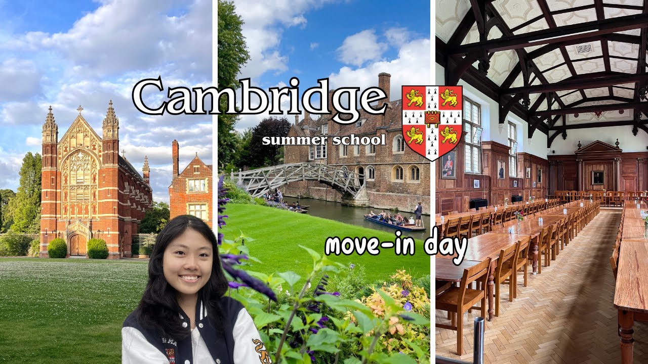 Study Abroad Diaries: University of Cambridge Summer School Move-In Day | Selwyn College