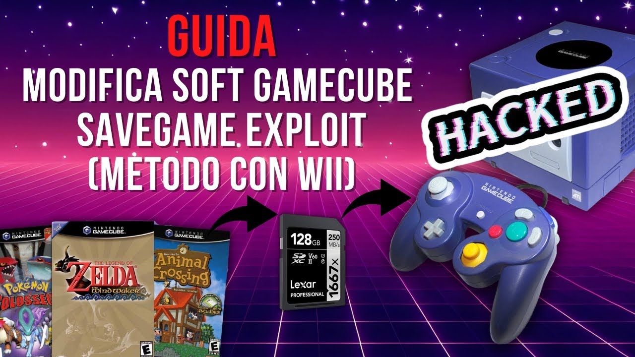 GUIDA Modifica Soft Gamecube SAVEGAME EXPLOIT (metodo con Wii) #gamecube #modding #softmod #howto