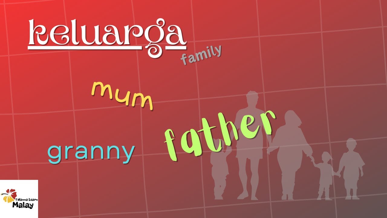 LEARN MALAY - Words for parents in Malay