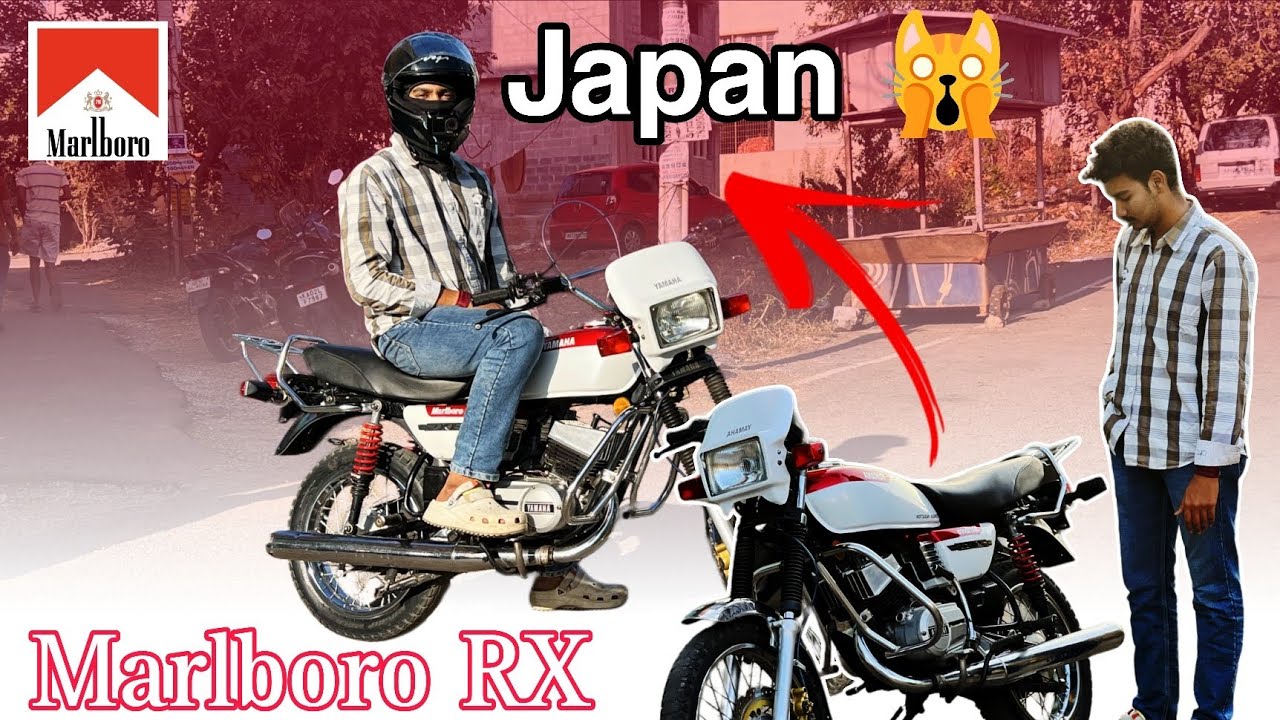 Marlboro edition RX-100 Since-1988👀 #marlboro #rx100 #rx #yamaha #80s #kannada #motovlog #review 
