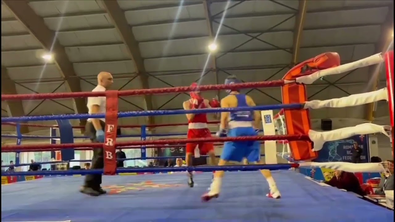 campionatul national de juniori 2024 Bacău Olaru Denis Ștefan vs Virson Andrei 50 kg
