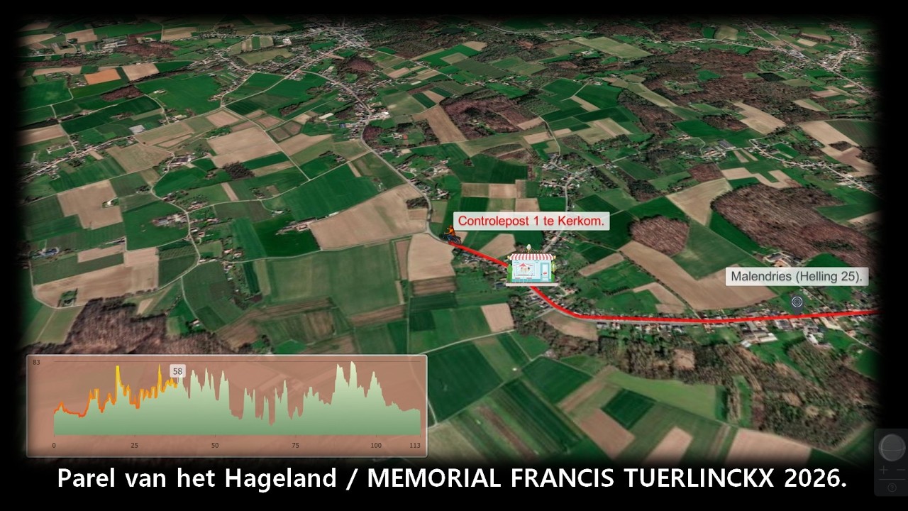 Parel van het Hageland / MEMORIAL FRANCIS TUERLINCKX 2026 on OpenStreetMap !