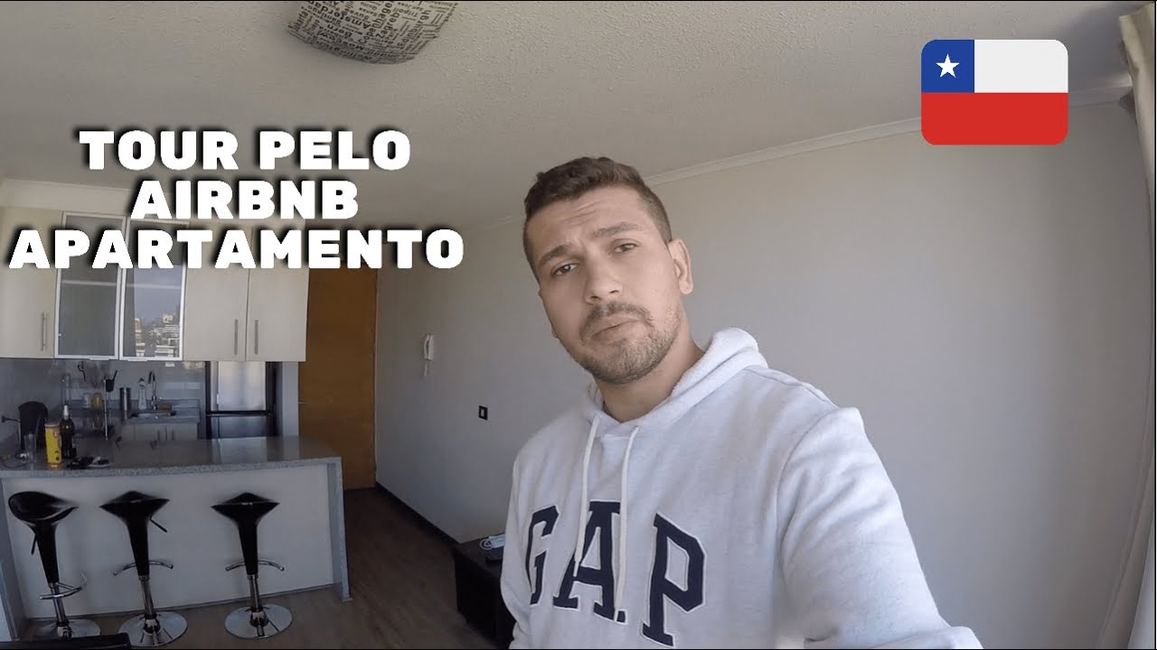 TOUR pelo Airbnb ( apartamento ) em VIÑA DEL MAR no CHILE